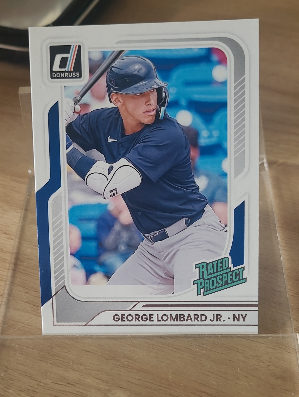 Donruss Rated Prospect George Lombard Jr. Baseball Card - 2026 Donruss